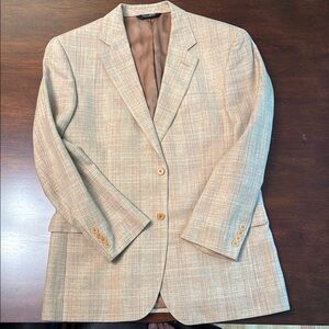 Jos. A. Bank Tan Sport Coat with Wool-Blend Fabric